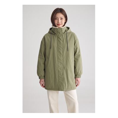 Bellerose para mulher. BW262518 P1722 Abrigo Jade62 verde verde (XXS), Casual, Algodão Bellerose para mulher. BW262518 P1722 Abrigo Jade62 verde verde (XXS), Casual, Algodão