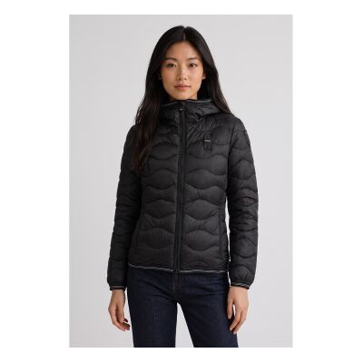 Blauer para mulher. 26WBLDC03033 Casaco acolchoado Camelia preto (S), Casual, Poliamida Blauer para mulher. 26WBLDC03033 Casaco acolchoado Camelia preto (S), Casual, Poliamida