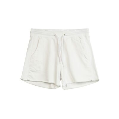 Blauer para mulher. 25SBLDP05205 Calções de pelúcia brancos Maida (S), Casual, Algodão Blauer para mulher. 25SBLDP05205 Calções de pelúcia brancos Maida (S), Casual, Algodão