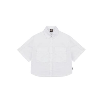 Colmar para mulher. 8429-4ZA Camisa branca de corte (L), Branco, Casual, Algodão, Manga curta Colmar para mulher. 8429-4ZA Camisa branca de corte (L), Branco, Casual, Algodão, Manga curta