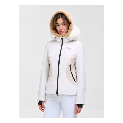 Colmar para mulher. 29000008E-1VC Jaqueta de esqui Yin & Yang com pelo sintético branco sujo (42), Casual, Esportivo, Poliéster, Neve Colmar para mulher. 29000008E-1VC Jaqueta de esqui Yin & Yang com pelo sintético branco sujo (42), Casual, Esportivo, Poliéster, Neve