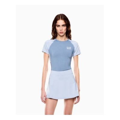 EA7 para mulher. 7W000892_AF14524 Saia Tennis Pro azul (S), Esportivo, Tênis / Paddle tennis, Poliamida EA7 para mulher. 7W000892_AF14524 Saia Tennis Pro azul (S), Esportivo, Tênis / Paddle tennis, Poliamida