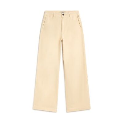 ECOALF para mulher. MCWGAPAVALLS0186S25-052 Calças amarelas de Valls (38), Casual, Amarelo, Algodão, Sustentável ECOALF para mulher. MCWGAPAVALLS0186S25-052 Calças amarelas de Valls (38), Casual, Amarelo, Algodão, Sustentável
