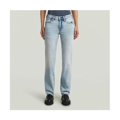 G-Star para mulher. D26163-E205-H918 Calças de ganga G-Straight azul (27/30), Casual, Algodão, Denim G-Star para mulher. D26163-E205-H918 Calças de ganga G-Straight azul (27/30), Casual, Algodão, Denim