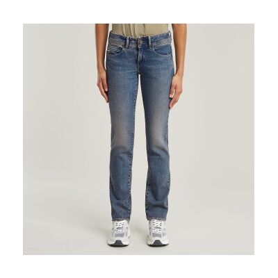 G-Star para mulher. D26424-D503-H072 Jeans Midge Slim Straight azul (28/32), Casual, Denim, Algodão orgânico, Sustentável G-Star para mulher. D26424-D503-H072 Jeans Midge Slim Straight azul (28/32), Casual, Denim, Algodão orgânico, Sustentável