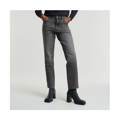 G-Star para mulher. D23959-D497-G829 Jeans Viktoria High Straight cinzento (26/30), Casual, Cinza, Denim, Algodão orgânico, Sustentável G-Star para mulher. D23959-D497-G829 Jeans Viktoria High Straight cinzento (26/30), Casual, Cinza, Denim, Algodão orgânico, Sustentável