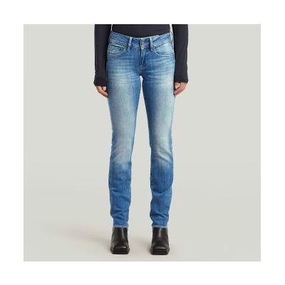 G-Star para mulher. D26424-D441-H441 Jeans Midge Slim Straight azul (28/32), Casual, Algodão G-Star para mulher. D26424-D441-H441 Jeans Midge Slim Straight azul (28/32), Casual, Algodão