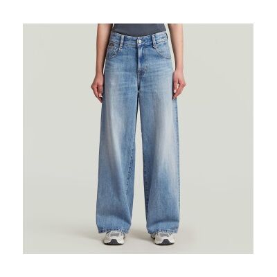 G-Star para mulher. D25286-D499-H563 Jeans Skater High Loose azul (27/34), Casual, Denim, Sustentável, Algodão Reciclado G-Star para mulher. D25286-D499-H563 Jeans Skater High Loose azul (27/34), Casual, Denim, Sustentável, Algodão Reciclado