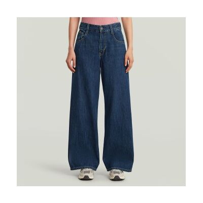 G-Star para mulher. D25286-D536-G334 Jeans Skater High Loose azul (25/32), Casual, Denim, Sustentável, Algodão Reciclado G-Star para mulher. D25286-D536-G334 Jeans Skater High Loose azul (25/32), Casual, Denim, Sustentável, Algodão Reciclado