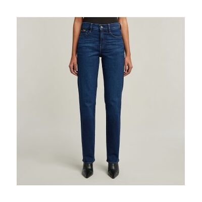 G-Star para mulher. D23951-C052-G115 Jeans Strace Straight azul (27/28), Casual, Denim, Sustentável, Algodão Reciclado G-Star para mulher. D23951-C052-G115 Jeans Strace Straight azul (27/28), Casual, Denim, Sustentável, Algodão Reciclado