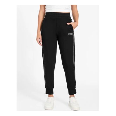 Guess para mulher. W6RB45KBYE2 Calças New Victoire pretas (M), Preto, Casual, Poliéster Guess para mulher. W6RB45KBYE2 Calças New Victoire pretas (M), Preto, Casual, Poliéster