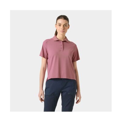 Helly Hansen para mulher. 34591 Polo Hp Salina rosa (M), Casual, Poliamida, Manga curta Helly Hansen para mulher. 34591 Polo Hp Salina rosa (M), Casual, Poliamida, Manga curta