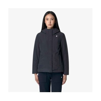 K-way para mulher. K71324W Casaco Lil Soft Touch preto (M), Casual, Poliéster K-way para mulher. K71324W Casaco Lil Soft Touch preto (M), Casual, Poliéster