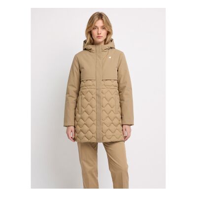 K-way para mulher. K8161EW Jaqueta Siphelle Hybrid Warm Shell bege (XL), Casual, Náilon K-way para mulher. K8161EW Jaqueta Siphelle Hybrid Warm Shell bege (XL), Casual, Náilon