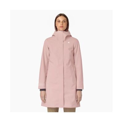 K-way para mulher. K21489W Casaco Stephy Bonded cor-de-rosa (XS), Casual, Náilon K-way para mulher. K21489W Casaco Stephy Bonded cor-de-rosa (XS), Casual, Náilon