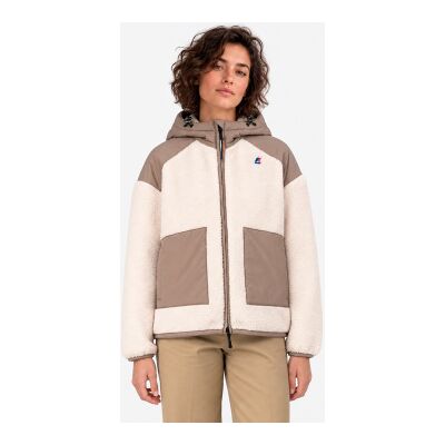 K-way para mulher. K7135LW Polar Angelique 4.0 Ursinho beige (S), Bege, Casual, Poliéster K-way para mulher. K7135LW Polar Angelique 4.0 Ursinho beige (S), Bege, Casual, Poliéster