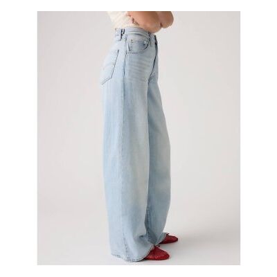 Levis para mulher. 0073B-0003 Jeans Lightweight De Perna Larga azul (26/31), Casual, Algodão, Denim Levis para mulher. 0073B-0003 Jeans Lightweight De Perna Larga azul (26/31), Casual, Algodão, Denim