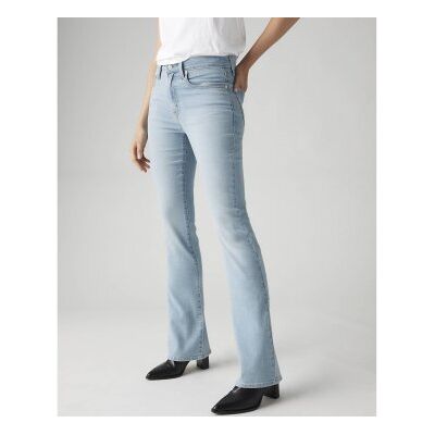 Levis para mulher. 18759-0201 Jeans 725 High Rise Bootcut azul (32/32), Casual, Algodão, Denim Levis para mulher. 18759-0201 Jeans 725 High Rise Bootcut azul (32/32), Casual, Algodão, Denim