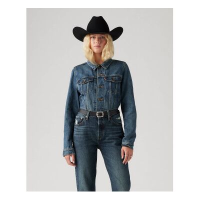Levis para mulher. 29945-0063 Casaco Original Soft As Butte Blue (M ), Azul, Casual, Algodão, Sustentável Levis para mulher. 29945-0063 Casaco Original Soft As Butte Blue (M ), Azul, Casual, Algodão, Sustentável