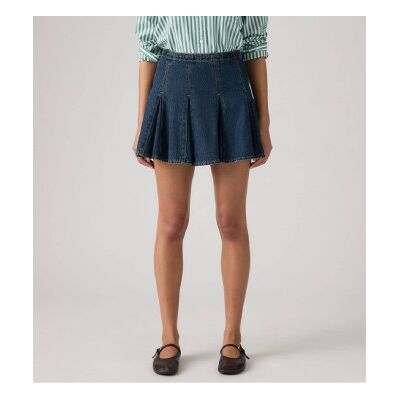 Levis para mulher. 005DV-0003 Saia Godet Mini navy (27), Casual, Algodão, Marinho Levis para mulher. 005DV-0003 Saia Godet Mini navy (27), Casual, Algodão, Marinho