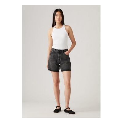 Levis para mulher. A9311-0003 Calções Baggy de cintura alta preto (27), Casual, Algodão Levis para mulher. A9311-0003 Calções Baggy de cintura alta preto (27), Casual, Algodão