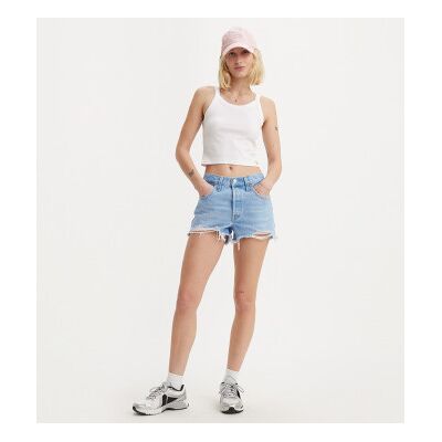 Levis para mulher. 56327-0086 Short 501 Original blue (26), Azul, Casual, Algodão, Sustentável Levis para mulher. 56327-0086 Short 501 Original blue (26), Azul, Casual, Algodão, Sustentável