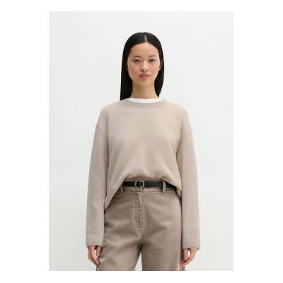 Marc O'Polo para mulher. 5000011925 Jersey solto de suave lã de cordeiro bege (M), Casual Marc O'Polo para mulher. 5000011925 Jersey solto de suave lã de cordeiro bege (M), Casual