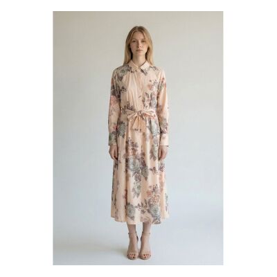 Marella para mulher. 2613221161200 Vestido Mllformica cor-de-rosa (40), Casual, Algodão, Manga comprida Marella para mulher. 2613221161200 Vestido Mllformica cor-de-rosa (40), Casual, Algodão, Manga comprida