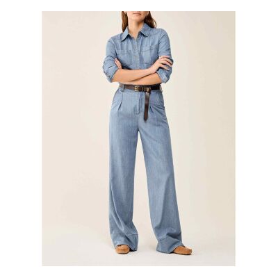 PennyBlack para mulher. 2611181133200 Calças de ganga largas e leves PBBCOMMA azul (42), Casual, Lyocell PennyBlack para mulher. 2611181133200 Calças de ganga largas e leves PBBCOMMA azul (42), Casual, Lyocell