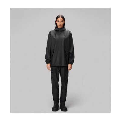 Rains unisex. 18010 Casaco Fishtail preto (XL), Casual, Poliéster Rains unisex. 18010 Casaco Fishtail preto (XL), Casual, Poliéster