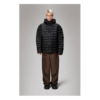 Rains unisex. 15810 Casaco Lohja preto (XL), Casual, Poliéster Rains unisex. 15810 Casaco Lohja preto (XL), Casual, Poliéster