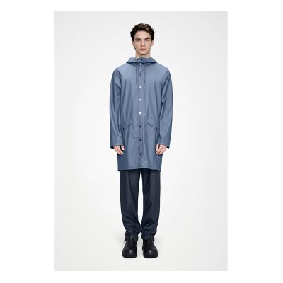 Rains unisex. 12020 Jaqueta Long azul (M), Casual, Impermeável, Poliéster Rains unisex. 12020 Jaqueta Long azul (M), Casual, Impermeável, Poliéster