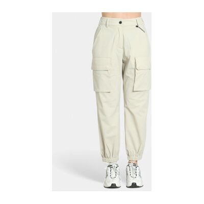 Save The Duck para mulher. DP1612W-RETY20 Calças Cargo Gosy bege (L), Casual, Sustentável, Nylon reciclado Save The Duck para mulher. DP1612W-RETY20 Calças Cargo Gosy bege (L), Casual, Sustentável, Nylon reciclado