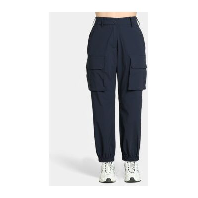 Save The Duck para mulher. DP1612W-RETY20 Calças cargo Gosy navy (M), Casual, Sustentável, Nylon reciclado, Marinho Save The Duck para mulher. DP1612W-RETY20 Calças cargo Gosy navy (M), Casual, Sustentável, Nylon reciclado, Marinho