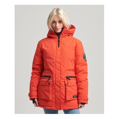 Superdry para mulher. W5011596A Parka acolchoada City vermelho (M), Casual, Poliéster Superdry para mulher. W5011596A Parka acolchoada City vermelho (M), Casual, Poliéster