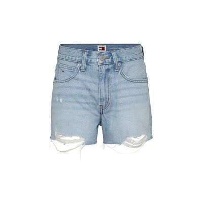 Tommy Jeans para mulher. DW0DW17641 Curto Azul quente (26), Casual, Algodão, Denim Tommy Jeans para mulher. DW0DW17641 Curto Azul quente (26), Casual, Algodão, Denim