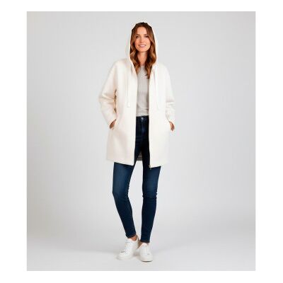 Twinset para mulher. 252TP2192 Casaco com cordão bege (44), Casual, Náilon Twinset para mulher. 252TP2192 Casaco com cordão bege (44), Casual, Náilon