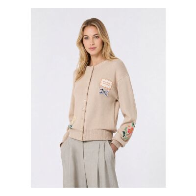 Weekend Max Mara para mulher. 2625346041650 Jaqueta Teiera beige (M), Bege, Casual, Algodão, Manga comprida Weekend Max Mara para mulher. 2625346041650 Jaqueta Teiera beige (M), Bege, Casual, Algodão, Manga comprida