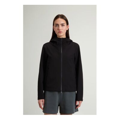 Woolrich para mulher. CFWWOU1139FRUT3342 Casaco Light Stretch preto (L), Casual, Poliéster Woolrich para mulher. CFWWOU1139FRUT3342 Casaco Light Stretch preto (L), Casual, Poliéster