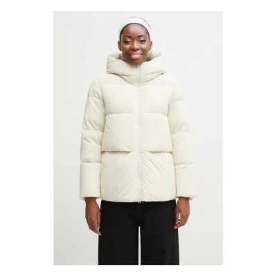 Woolrich para mulher. CFWWOU2036FRUT3107 Casaco de nylon elástico Cloud com acabamento bege mate (S), Casual, Náilon Woolrich para mulher. CFWWOU2036FRUT3107 Casaco de nylon elástico Cloud com acabamento bege mate (S), Casual, Náilon