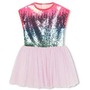 Billieblush para menina. U20650 Vestido de lantejoulas cor-de-rosa (6años= 114/119cm), Casual, Poliéster, Sem mangas / correias, moda infant Billieblush para menina. U20650 Vestido de lantejoulas cor-de-rosa (6años= 114/119cm), Casual, Poliéster, Sem mangas / correias, moda infant