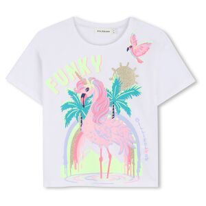 Billieblush para menina. U21940 T-shirt funky branca (6años= 114/119cm), Branco, Casual, Algodão, Manga curta, moda infantil Billieblush para menina. U21940 T-shirt funky branca (6años= 114/119cm), Branco, Casual, Algodão, Manga curta, moda infantil
