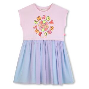 Billieblush para menina. U21838 Vestido cor-de-rosa bicolor (8años= 126cm), Casual, Poliéster, Manga curta, moda infantil Billieblush para menina. U21838 Vestido cor-de-rosa bicolor (8años= 126cm), Casual, Poliéster, Manga curta, moda infantil