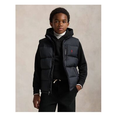 Polo Ralph Lauren para menino. 323969863001 Colete de penas Gorham preto ((XL) 13/14Años= 163/174cm), Casual, Poliéster, moda infantil Polo Ralph Lauren para menino. 323969863001 Colete de penas Gorham preto ((XL) 13/14Años= 163/174cm), Casual, Poliéster, moda infantil