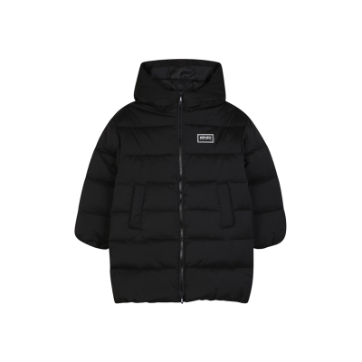 Kenzo Kids unisex para criança. K62050 Casaco Acolchoado Marca preto (14Y= 162cm), Casual, Poliéster, moda infantil Kenzo Kids unisex para criança. K62050 Casaco Acolchoado Marca preto (14Y= 162cm), Casual, Poliéster, moda infantil