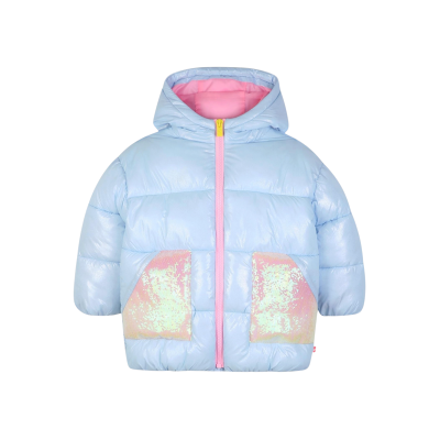Billieblush para menina. U22446 Casaco Acolchoado Perfect azul (8Y= 126cm), Casual, Poliamida, moda infantil Billieblush para menina. U22446 Casaco Acolchoado Perfect azul (8Y= 126cm), Casual, Poliamida, moda infantil