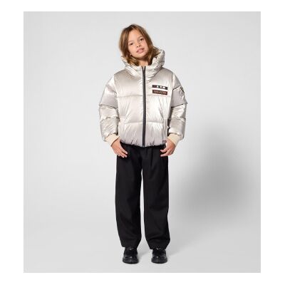 Zadig & Voltaire para menina. X60890 Casaco Acolchoado Metal prateado (16Y= 162cm), Prata, Casual, Poliéster, moda infantil Zadig & Voltaire para menina. X60890 Casaco Acolchoado Metal prateado (16Y= 162cm), Prata, Casual, Poliéster, moda infantil