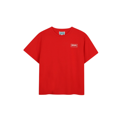 Kenzo Kids unisex para criança. K62056 Camiseta Logo vermelho (12Y= 150cm), Casual, Algodão, Manga curta, moda infantil Kenzo Kids unisex para criança. K62056 Camiseta Logo vermelho (12Y= 150cm), Casual, Algodão, Manga curta, moda infantil