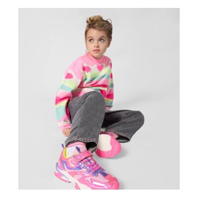 Billieblush para menina. U22474 Suéter de Malha rosa (5Y= 108cm), Casual, Acrílico, Manga comprida, moda infantil Billieblush para menina. U22474 Suéter de Malha rosa (5Y= 108cm), Casual, Acrílico, Manga comprida, moda infantil