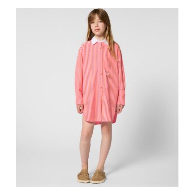 Zadig & Voltaire para menina. X60555 Vestido de camisa cor-de-rosa (12Y= 150cm), Casual, Algodão, Manga comprida, moda infantil Zadig & Voltaire para menina. X60555 Vestido de camisa cor-de-rosa (12Y= 150cm), Casual, Algodão, Manga comprida, moda infantil